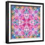 Composing of Flowers in Symmetrical Arrangement-Alaya Gadeh-Framed Photographic Print