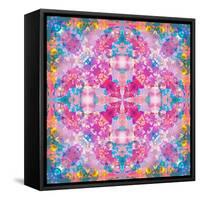 Composing of Flowers in Symmetrical Arrangement-Alaya Gadeh-Framed Stretched Canvas