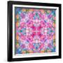 Composing of Flowers in Symmetrical Arrangement-Alaya Gadeh-Framed Photographic Print