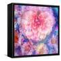 Composing of Flowers, Lines and Heart-Alaya Gadeh-Framed Stretched Canvas
