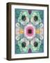 Composing, Symmetrical Arrangement of Flowers in Pastel Shades-Alaya Gadeh-Framed Photographic Print