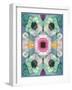 Composing, Symmetrical Arrangement of Flowers in Pastel Shades-Alaya Gadeh-Framed Photographic Print