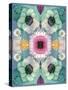 Composing, Symmetrical Arrangement of Flowers in Pastel Shades-Alaya Gadeh-Stretched Canvas