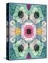 Composing, Symmetrical Arrangement of Flowers in Pastel Shades-Alaya Gadeh-Stretched Canvas