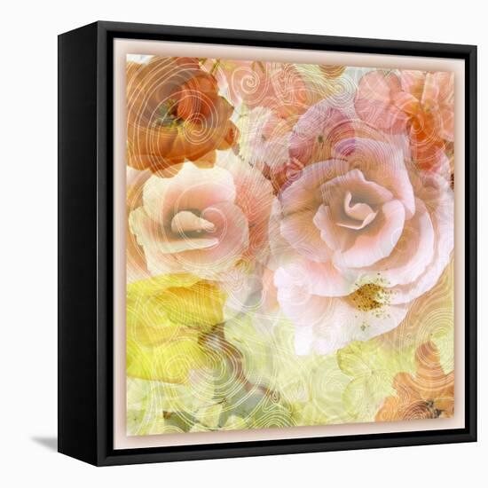 Composing with Blossoms and Floral Ornaments-Alaya Gadeh-Framed Stretched Canvas