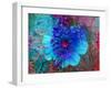 Composing with Blue Flowers-Alaya Gadeh-Framed Photographic Print