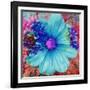 Composing with Blue Flowers-Alaya Gadeh-Framed Photographic Print