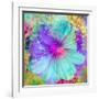 Composing with Coloured Blossoms-Alaya Gadeh-Framed Photographic Print