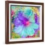 Composing with Coloured Blossoms-Alaya Gadeh-Framed Photographic Print