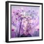 Composing with Pink Peonies and White Orchids-Alaya Gadeh-Framed Photographic Print