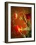 Composing with Red Tulips and Flower Tendril-Alaya Gadeh-Framed Photographic Print