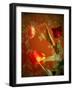 Composing with Red Tulips and Flower Tendril-Alaya Gadeh-Framed Photographic Print