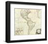 Composite: America, c.1786-Robert Sayer-Framed Art Print