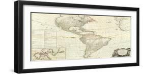 Composite: America, c.1786-Robert Sayer-Framed Art Print