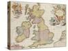 Composite Atlas of Great Britain, circa 1760-null-Stretched Canvas