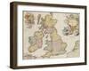 Composite Atlas of Great Britain, circa 1760-null-Framed Giclee Print