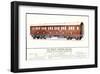 Composite Carriage No. 702 Standard Type, Great Eastern Railway-null-Framed Art Print