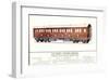 Composite Carriage No. 702 Standard Type, Great Eastern Railway-null-Framed Art Print