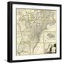 Composite: Colonie Unite dell' America Settentrle, c.1778-Antonio Zatta-Framed Art Print