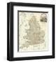 Composite: England, Wales, c.1790-John Rocque-Framed Art Print