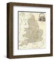 Composite: England, Wales, c.1790-John Rocque-Framed Art Print