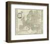 Composite: Europe, c.1787-Thomas Kitchin-Framed Art Print