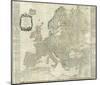 Composite: Europe, c.1787-Thomas Kitchin-Mounted Art Print