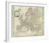 Composite: Europe, c.1787-Thomas Kitchin-Framed Art Print