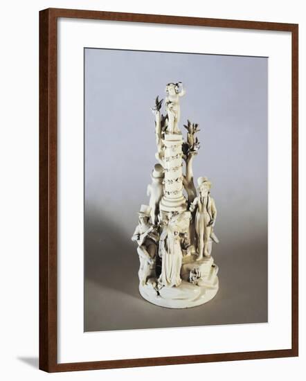 Composite Group, White Terracotta, Franchini Manufacture, Este, Veneto, Italy-null-Framed Giclee Print