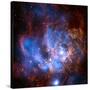 Composite Image from Chandra and Hubble Data, Divided Neighborhood of Some 200 Hot, Young Stars-null-Stretched Canvas