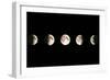 Composite Image of the Phases of the Moon-John Sanford-Framed Premium Photographic Print