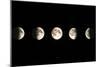 Composite Image of the Phases of the Moon-John Sanford-Mounted Premium Photographic Print