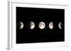 Composite Image of the Phases of the Moon-John Sanford-Framed Premium Photographic Print