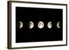 Composite Image of the Phases of the Moon-John Sanford-Framed Premium Photographic Print