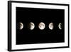 Composite Image of the Phases of the Moon-John Sanford-Framed Premium Photographic Print