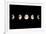 Composite Image of the Phases of the Moon-John Sanford-Framed Photographic Print