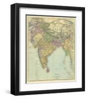 Composite: India, c.1901-Edward Stanford-Framed Art Print