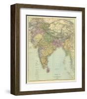 Composite: India, c.1901-Edward Stanford-Framed Art Print