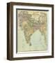 Composite: India, c.1901-Edward Stanford-Framed Art Print