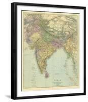 Composite: India, c.1901-Edward Stanford-Framed Art Print