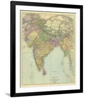 Composite: India, c.1901-Edward Stanford-Framed Art Print