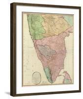 Composite: India Peninsula, c.1800-William Faden-Framed Art Print