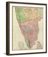 Composite: India Peninsula, c.1800-William Faden-Framed Art Print