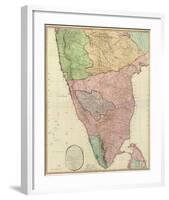 Composite: India Peninsula, c.1800-William Faden-Framed Art Print