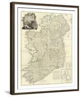 Composite: Ireland, c.1790-John Rocque-Framed Art Print