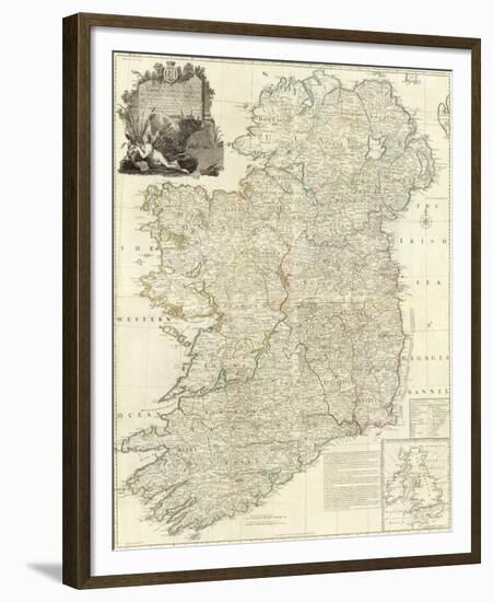 Composite: Ireland, c.1790-John Rocque-Framed Art Print