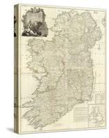 Composite: Ireland, c.1790-John Rocque-Stretched Canvas