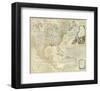 Composite: North America, c.1776-Thomas Jefferys-Framed Art Print