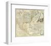 Composite: North America, c.1776-Thomas Jefferys-Framed Art Print