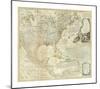 Composite: North America, c.1776-Thomas Jefferys-Mounted Art Print